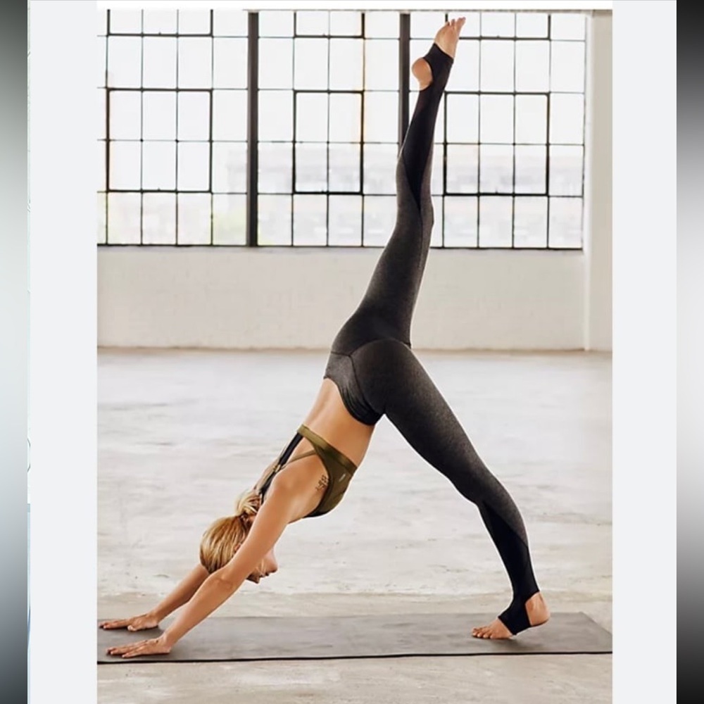 FP Movement Stirrup High Waist Scrunch Front Leggings in Eggplant